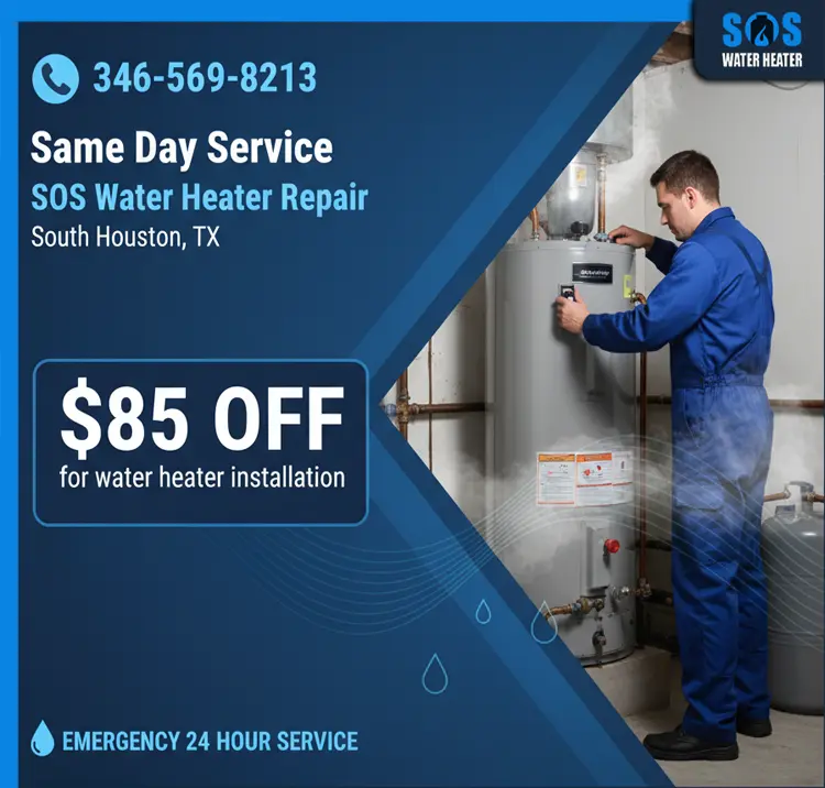 SOS Water Heater South Houston offer